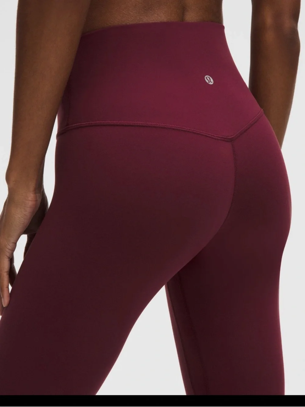 NWT lululemon Align No Line™ High-Rise
Pant 25" Burgundy Bay Size: 6 - Picture 4 of 5
